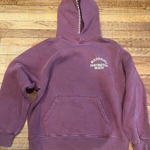 Madhappy Heartbeat Huntington Beach Hoodie Size Medium